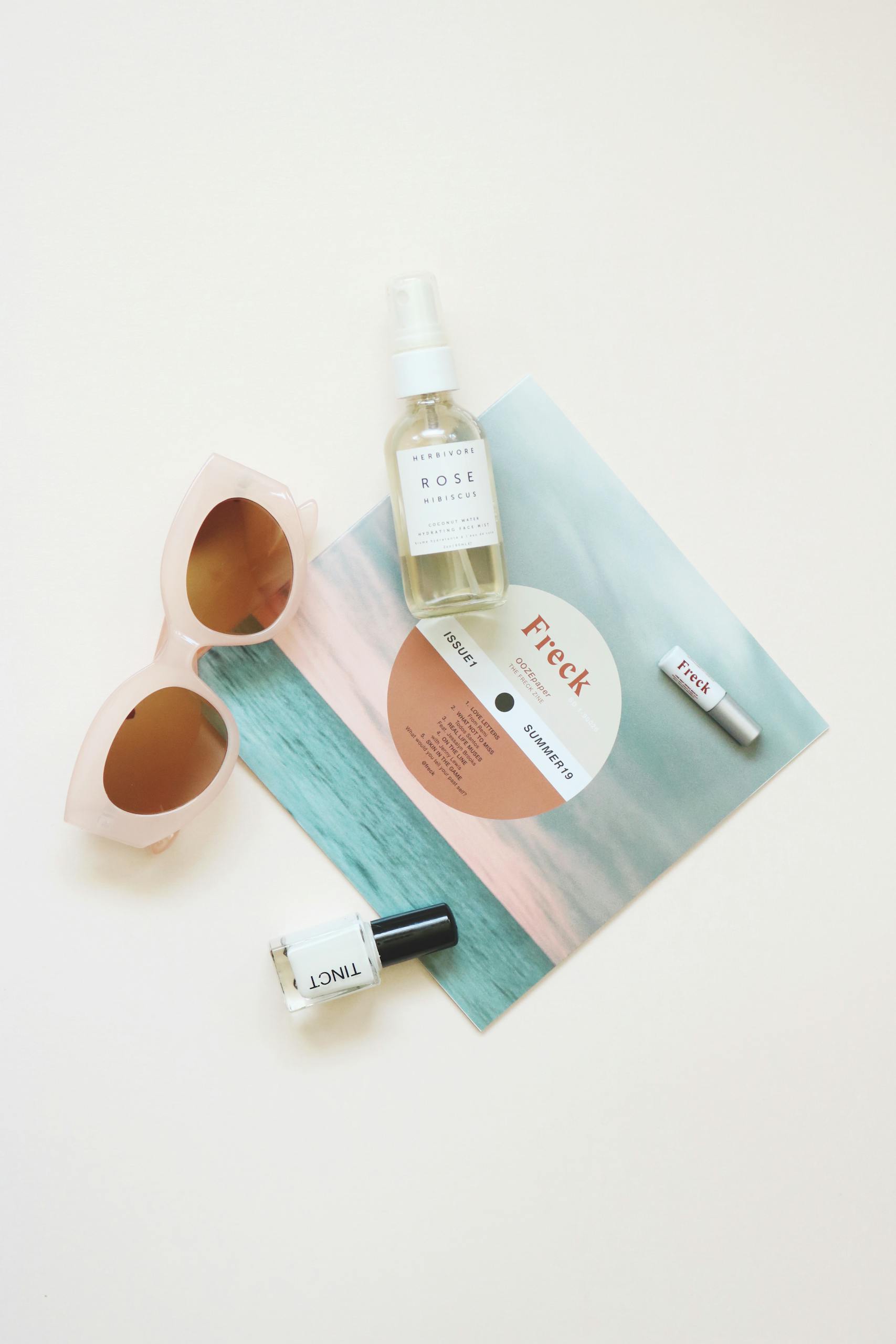 Photo of Sunglasses and Cosmetics